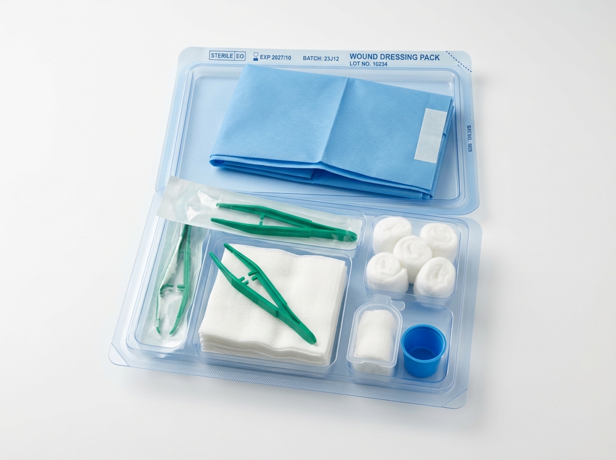Sterile Wound Dressing Pack